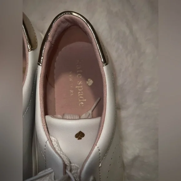 Kate Spade Angelise Leather White Gold - Picture 7 of 8